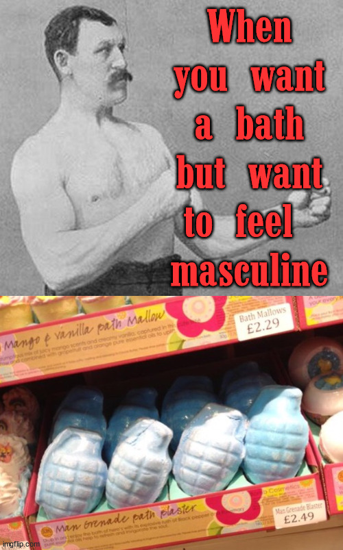 I love baths |  When you want a bath but want to feel 
masculine | image tagged in boxer,bathtub,bath,men | made w/ Imgflip meme maker