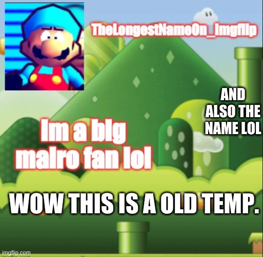 My tempo | AND ALSO THE NAME LOL; WOW THIS IS A OLD TEMP. | image tagged in my tempo | made w/ Imgflip meme maker