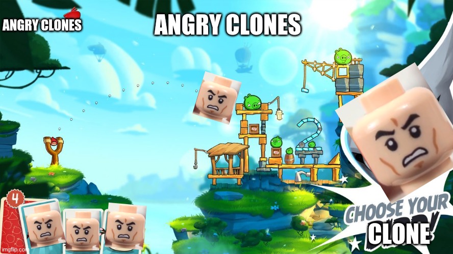 angry clones | ANGRY CLONES; ANGRY CLONES; CLONE | image tagged in lego star wars,lego,star wars,fun | made w/ Imgflip meme maker