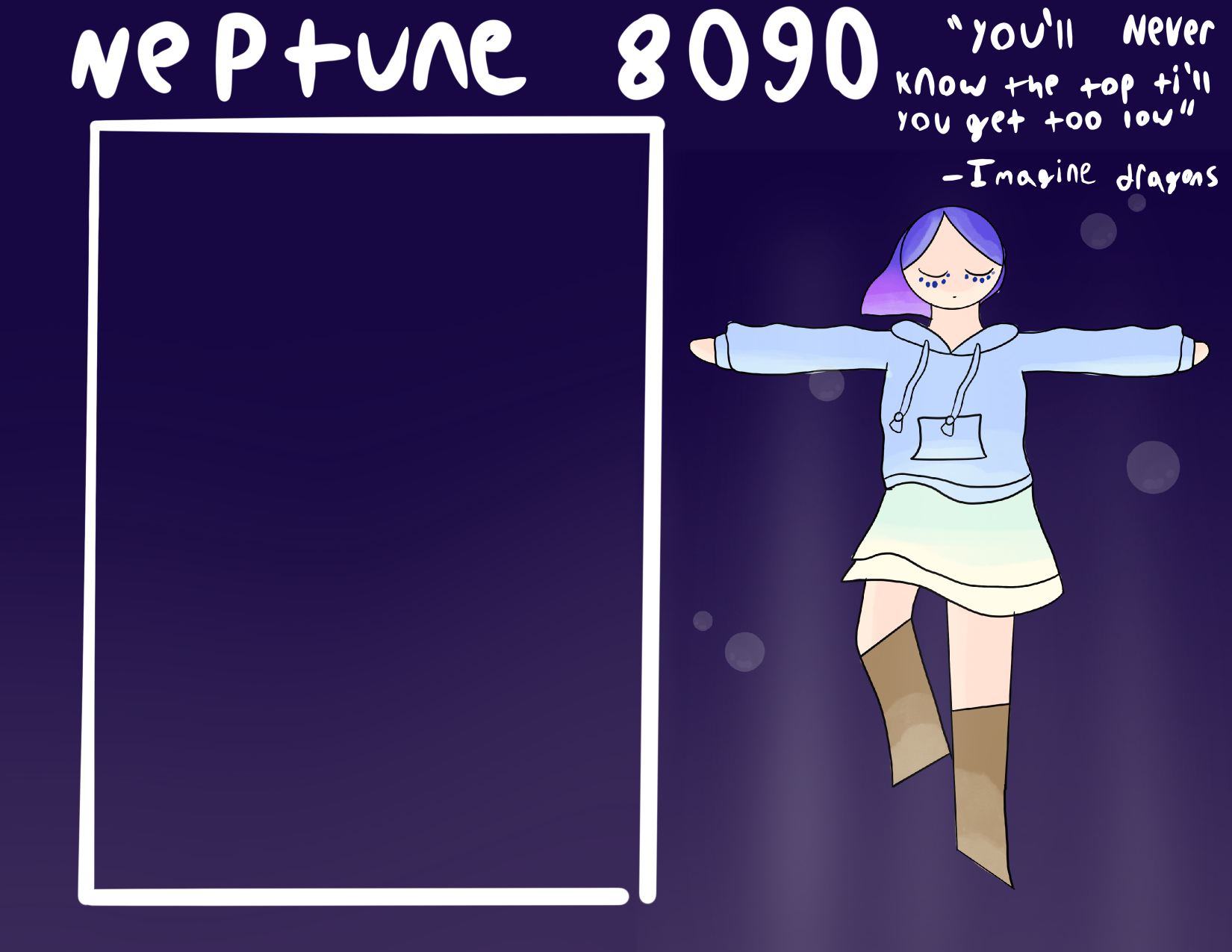 High Quality Neptune 8090 temp 4 Blank Meme Template