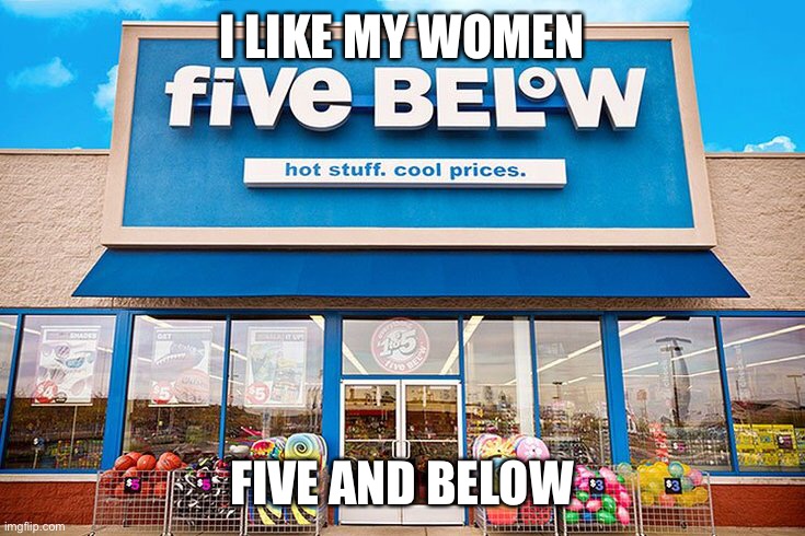 Five and below | I LIKE MY WOMEN; FIVE AND BELOW | image tagged in children,women | made w/ Imgflip meme maker