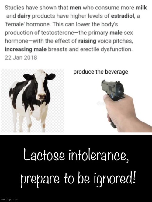 Side note, I am not lactose intolerant | made w/ Imgflip meme maker