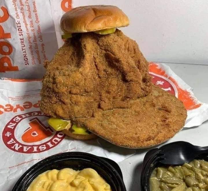 High Quality Popeyes hat Blank Meme Template