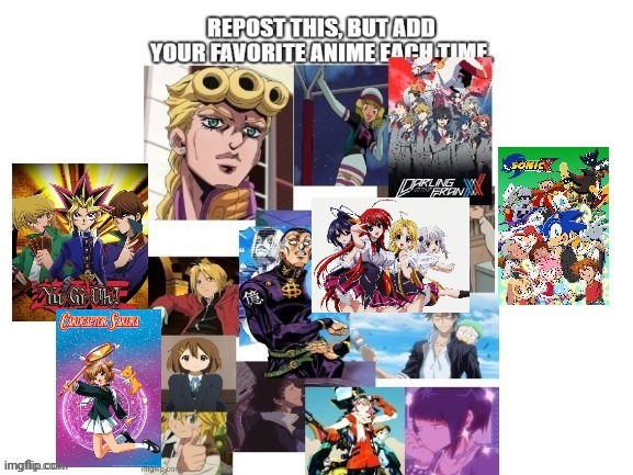 Repost it | image tagged in anime | made w/ Imgflip meme maker