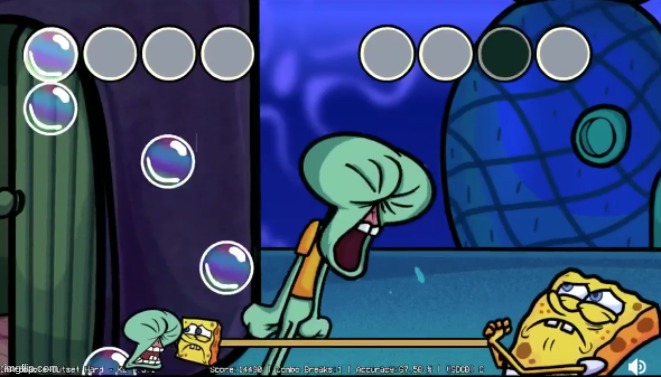 someone actually made a Squidward tricky mod! | made w/ Imgflip meme maker