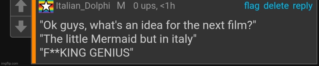 Luca in a nutshell | image tagged in i didn't watch the film lol,oh wow are you actually reading these tags | made w/ Imgflip meme maker