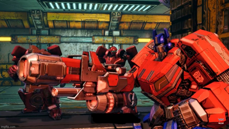 Optimus prime Gun | image tagged in optimus prime gun | made w/ Imgflip meme maker