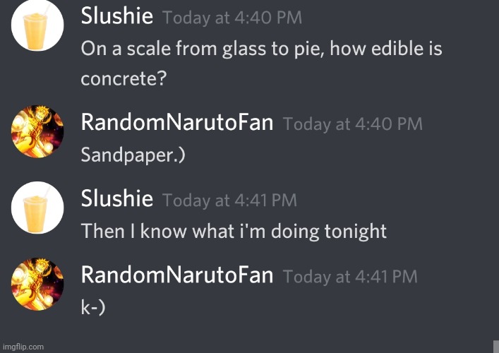 discord stuffo | made w/ Imgflip meme maker