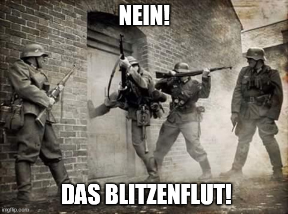 Blitzkrieg | NEIN! DAS BLITZENFLUT! | image tagged in blitzkrieg,memes | made w/ Imgflip meme maker