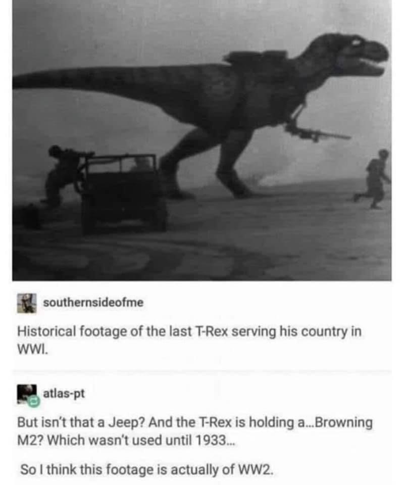 High Quality Historical T-Rex Blank Meme Template