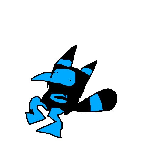 Cursed BlueFoot x Bloo shipchild (drawn on phone, that’s why it’s bad). | made w/ Imgflip meme maker