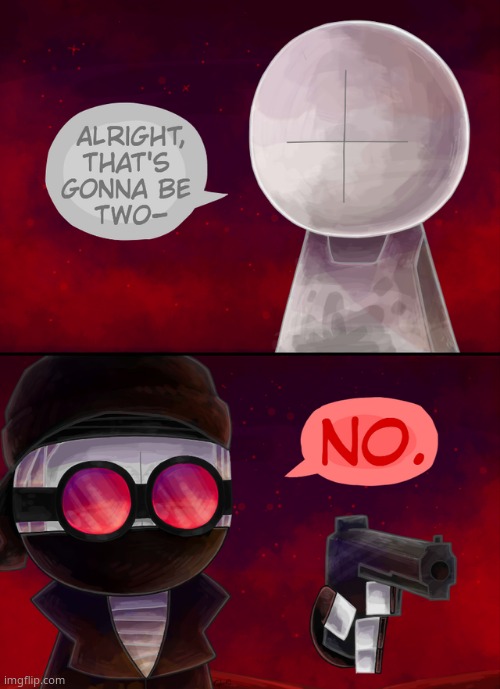 https://www.reddit.com/r/madnesscombat/comments/oo9867/ive_decided_to_believe_that_hank_doesnt_pay_for/ | made w/ Imgflip meme maker