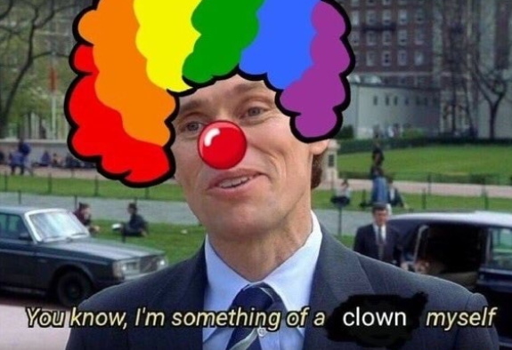 You know, I’m something of a Clown Myself Blank Meme Template