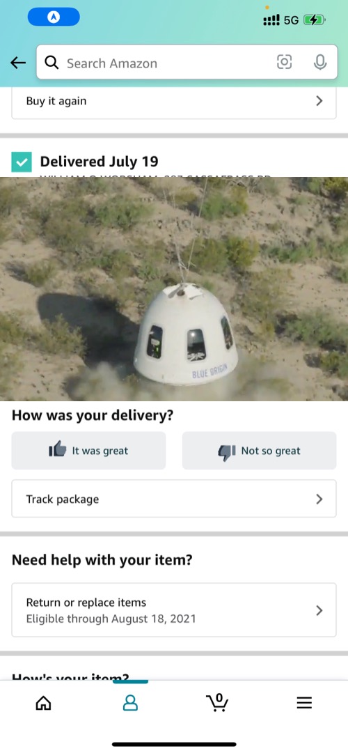How was your delivery? | image tagged in jeff bezos | made w/ Imgflip meme maker
