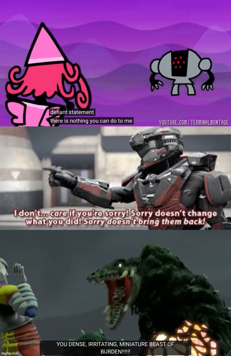 Haha, funny temp crossover | image tagged in haha funny temp crossover | made w/ Imgflip meme maker