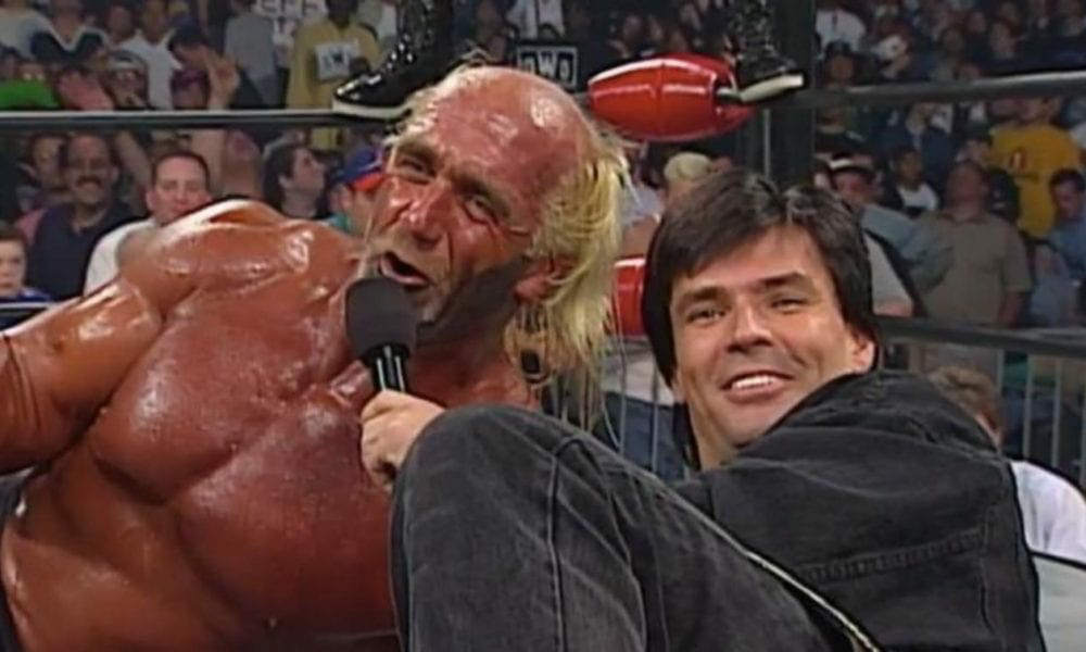 WCW Hollywood Hogan and Eric Bischoff Blank Meme Template