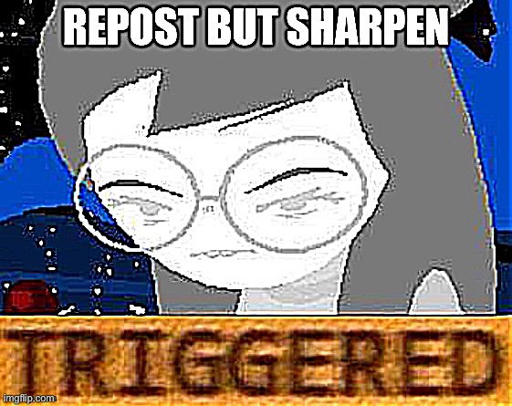 Sharpened | image tagged in doot | made w/ Imgflip meme maker