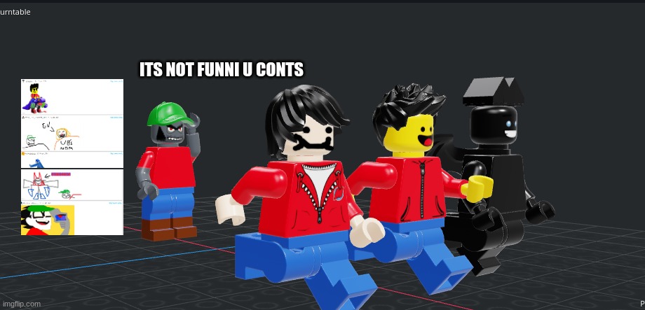 that salty kid gets what he deserves | ITS NOT FUNNI U CONTS | made w/ Imgflip meme maker