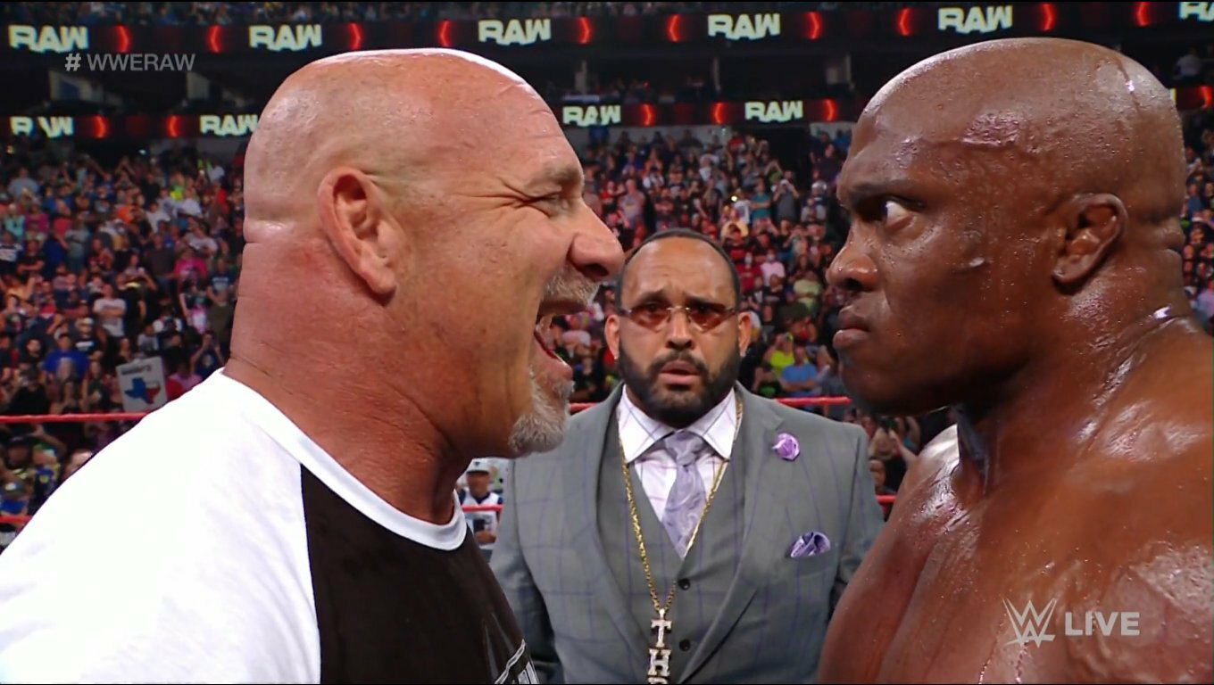 High Quality Goldberg and Bobby Lashley Blank Meme Template