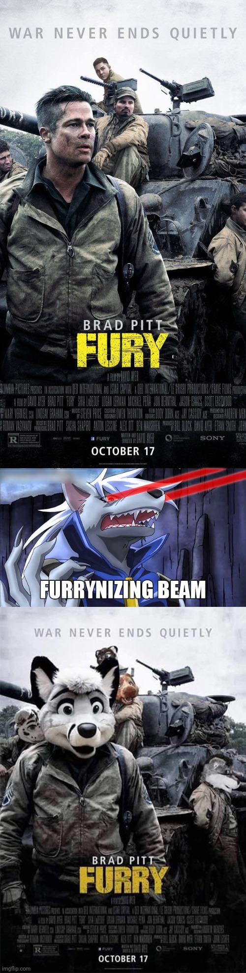 Who else can't pronounce fury here? | image tagged in furrynizing beam,movie,memes | made w/ Imgflip meme maker