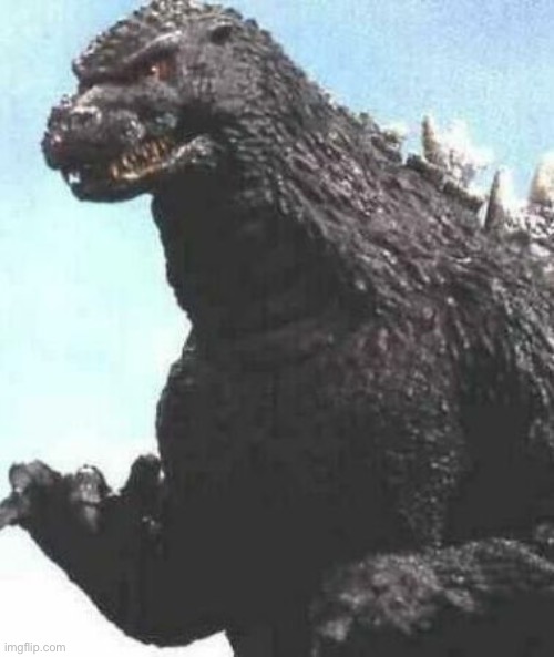 godzilla try me | image tagged in godzilla try me | made w/ Imgflip meme maker