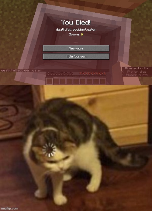 I actually screenshoted this | image tagged in loading cat | made w/ Imgflip meme maker