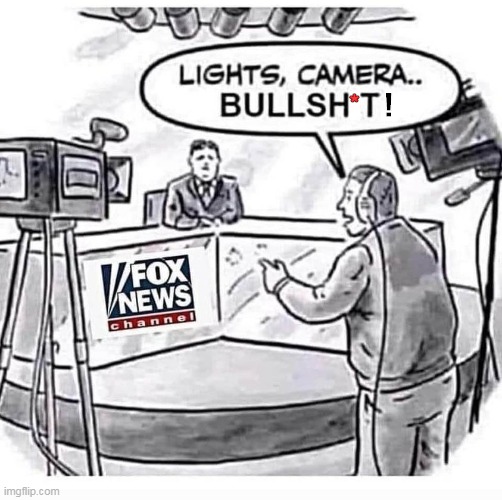 *; ! | image tagged in fox news,bull,shine | made w/ Imgflip meme maker