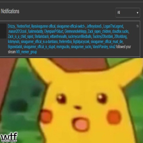 Surprised Pikachu | wtf | image tagged in memes,surprised pikachu | made w/ Imgflip meme maker