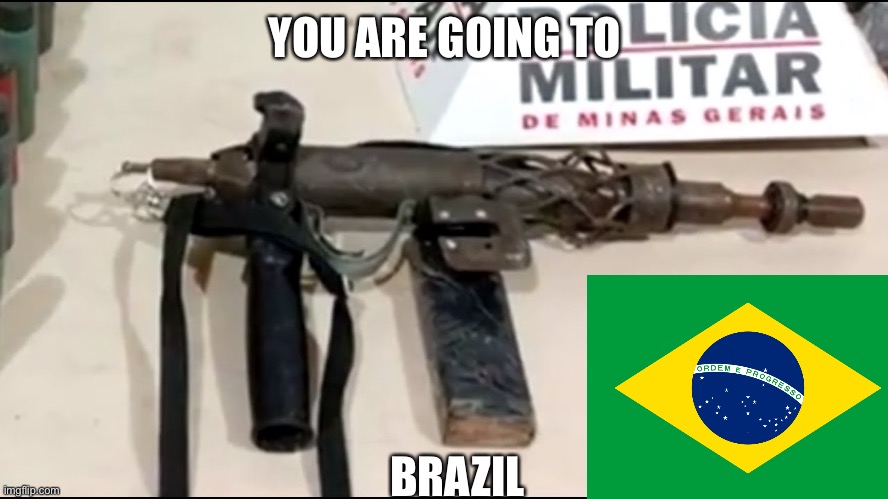 YOU ARE GOING TO BRAZIL | made w/ Imgflip meme maker