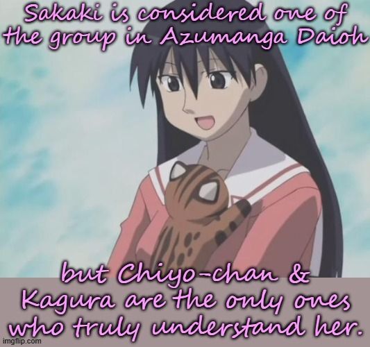 She's so much like me. | image tagged in sakaki maya,manga,anime,shy,quiet | made w/ Imgflip meme maker