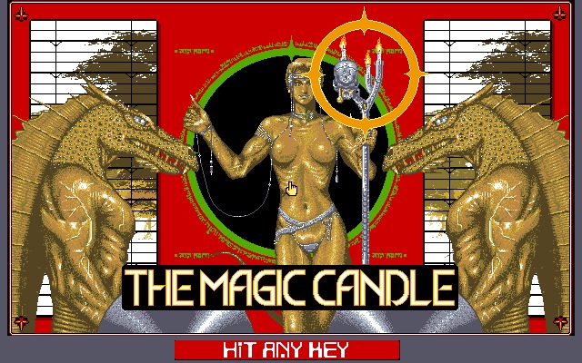 High Quality The Magic Candle PC 98 Blank Meme Template