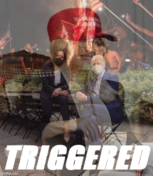 PTSD MAGA Kylie tea | TRIGGERED | image tagged in ptsd maga kylie tea | made w/ Imgflip meme maker