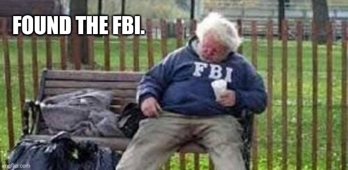 Hard at work as you can see. | FOUND THE FBI. | image tagged in memes | made w/ Imgflip meme maker