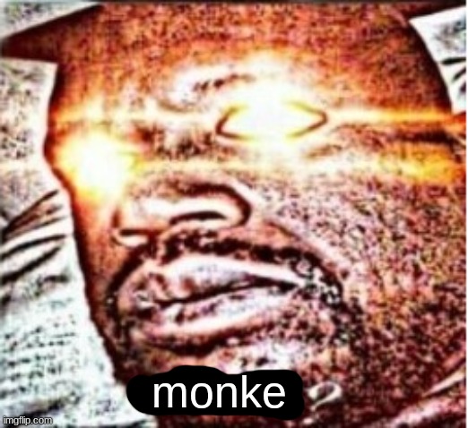 Shaq monke? Blank Meme Template