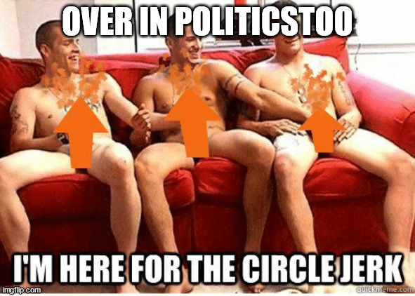 OVER IN POLITICSTOO | made w/ Imgflip meme maker