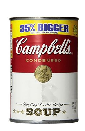 Soup can Campbell's png Blank Meme Template