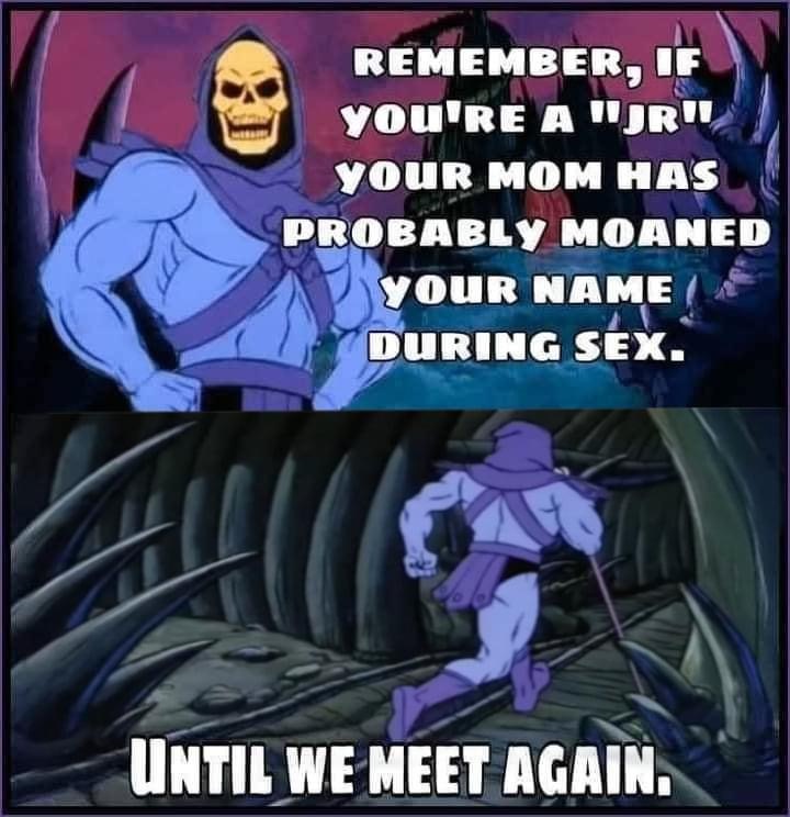 Jr. sex Blank Meme Template