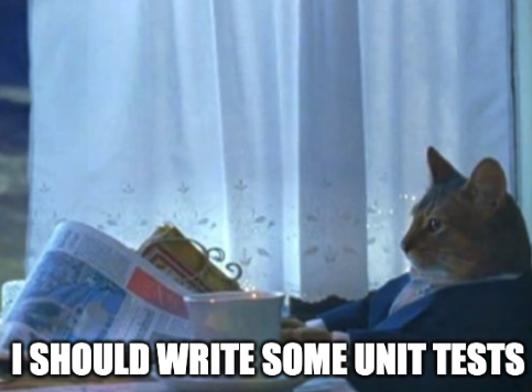 unit tests Blank Meme Template