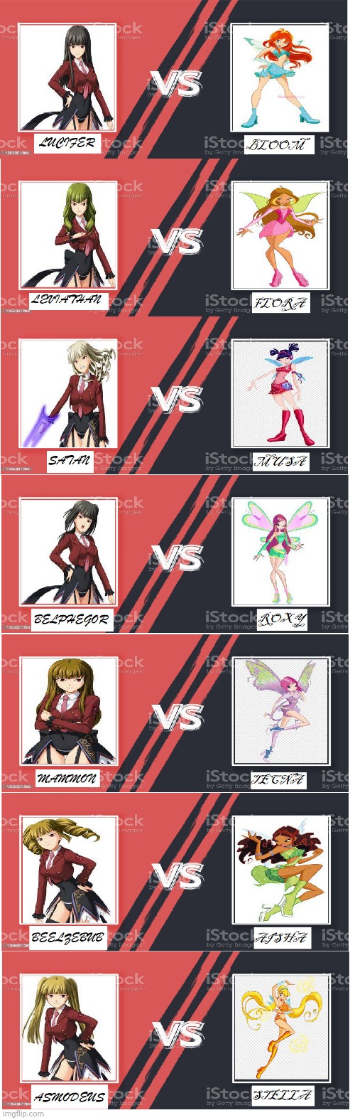 seven stake s of purgatory vs winx club part 2 | image tagged in winx club,cartoons,anime,death battle | made w/ Imgflip meme maker