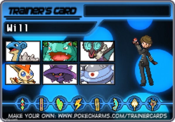 My team if I was a trainer and will be a secret battle in my rom hack | made w/ Imgflip meme maker