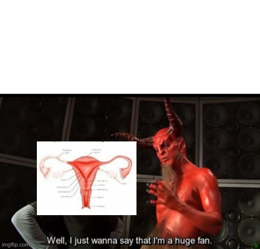 Satan Huge Fan | image tagged in satan huge fan | made w/ Imgflip meme maker