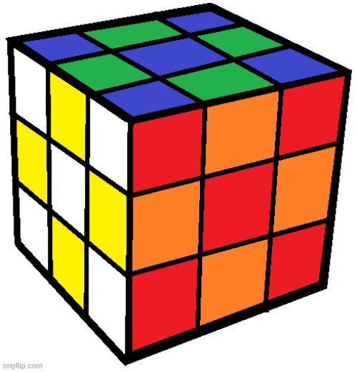 rubix cube design (possible to make) | made w/ Imgflip meme maker