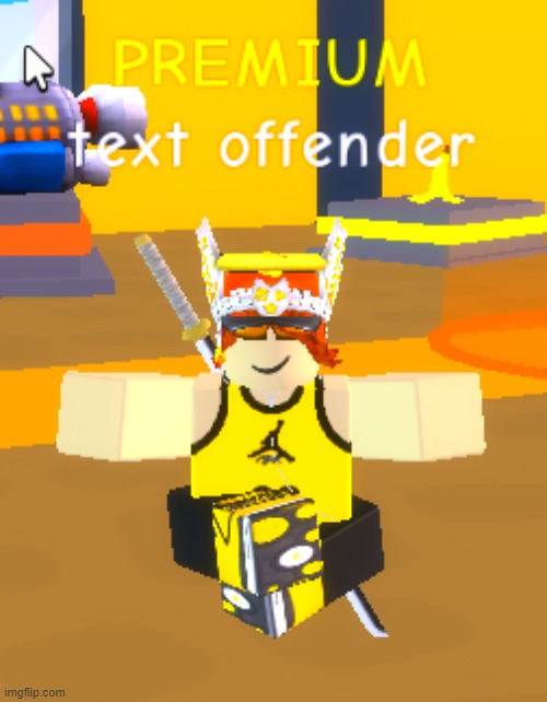 text offender | image tagged in roblox,roblox meme,banned from roblox | made w/ Imgflip meme maker