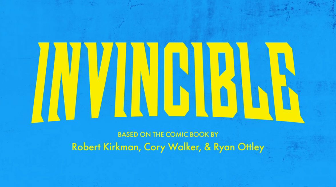 High Quality Invincible title card Blank Meme Template