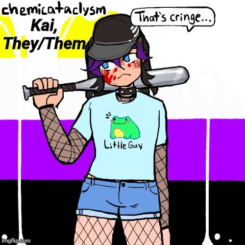 Kai, They/Them | made w/ Imgflip meme maker