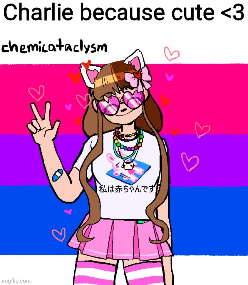 Charlie because cute <3 | made w/ Imgflip meme maker