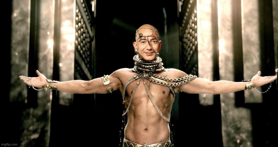 Jeff Bezos Xerces 300 Rise of an Amazon Empire | image tagged in jeff bezos xerces 300 rise of an amazon empire | made w/ Imgflip meme maker