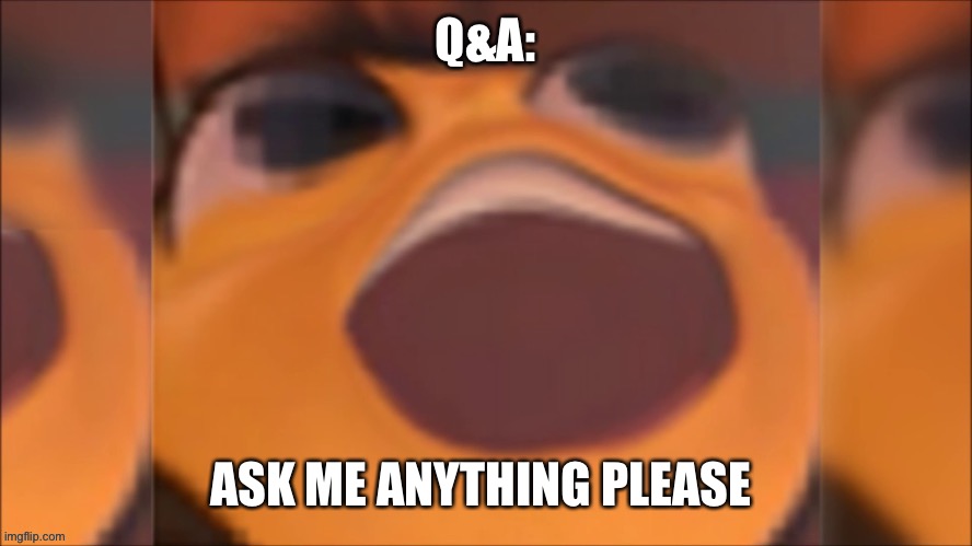 Bee | Q&A:; ASK ME ANYTHING PLEASE | made w/ Imgflip meme maker
