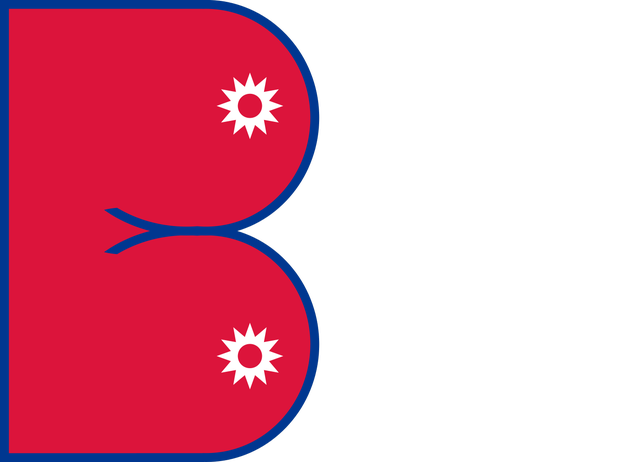 New Nepal Flag Blank Meme Template