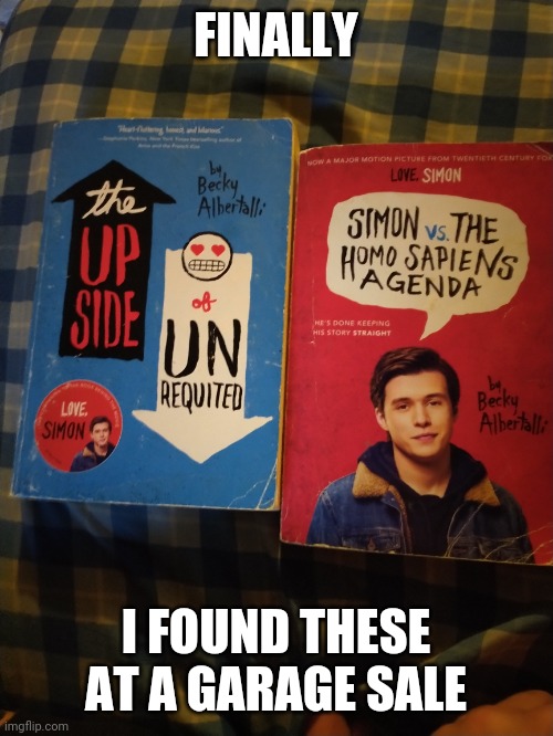 Now all I need is leah on the offbeat | FINALLY; I FOUND THESE AT A GARAGE SALE | made w/ Imgflip meme maker